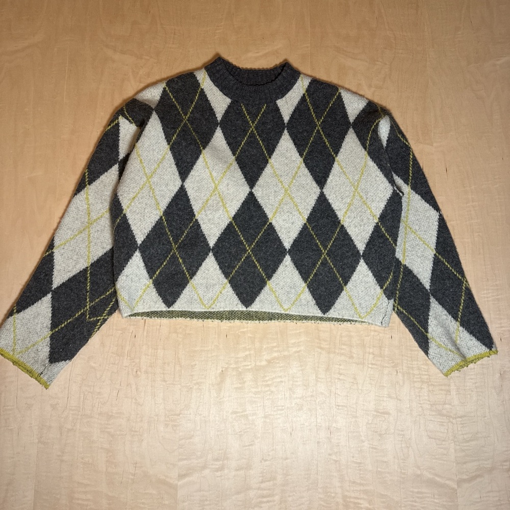 Pringle of Scotland x H&M Argyle Sweater Y2K